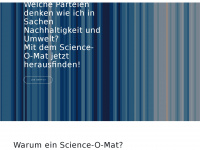science-o-mat.de Webseite Vorschau