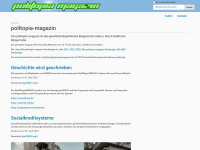 politopiamagazin.de Webseite Vorschau