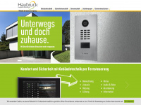 haubruck.com Webseite Vorschau