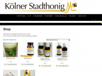 koelner-stadthonig.com Webseite Vorschau
