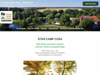 star-camp-cosa.de Webseite Vorschau