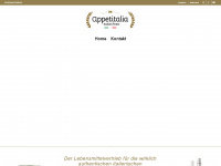 appetitalia.de Webseite Vorschau