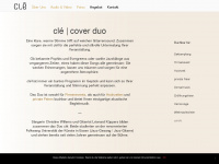 cle-duo.de Webseite Vorschau