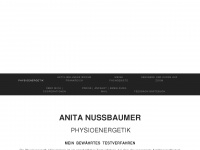 anitanussbaumer.com Webseite Vorschau