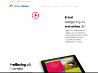 optimamedia.no Webseite Vorschau