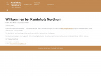 kaminholz-nordhorn.de Webseite Vorschau
