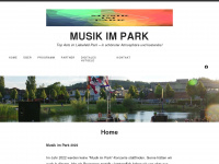 musikimpark.ch Webseite Vorschau
