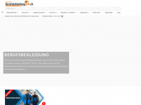 berufsbekleidung24.ch Webseite Vorschau