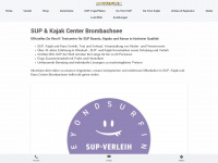 sup-center-brombachsee.de Webseite Vorschau