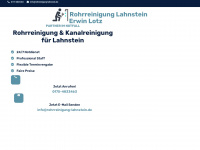 rohrreinigung-lahnstein.de Webseite Vorschau