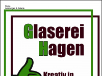 glas-hagen.de Webseite Vorschau
