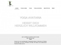yoga-avataria.de Webseite Vorschau