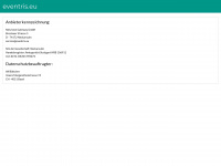 eventris.eu Webseite Vorschau