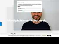 webguru.ch Webseite Vorschau