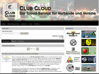 club-cloud.de Webseite Vorschau