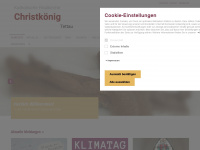 christkoenig-tettau.de Webseite Vorschau