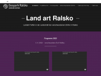 landart-ralsko.com Webseite Vorschau