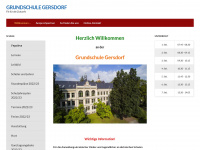grundschule-gersdorf.de Webseite Vorschau