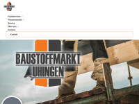 baustoffmarkt-uhingen.de Webseite Vorschau