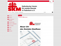 skm-paderborn.de Webseite Vorschau