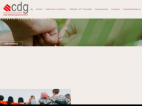caritas-cdg.de Webseite Vorschau