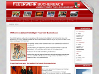 fw-buchenbach.de Webseite Vorschau