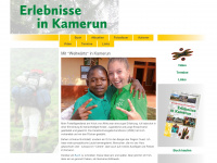 kamerun-buch.de Webseite Vorschau