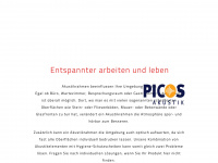 picos-akustik.de Webseite Vorschau