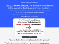 online-business-duplicator.de Webseite Vorschau