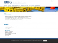 ibbg.ch Webseite Vorschau