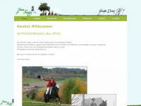 pferdeparadies-haug.de Webseite Vorschau
