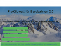 bergbahnen-sparen-strom.ch Webseite Vorschau