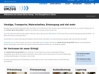 limmat-zuerich-umzug.ch Webseite Vorschau