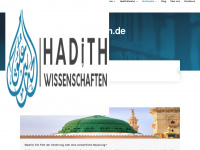 hadithwissenschaften.de Webseite Vorschau