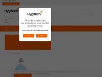 hygitech.co.uk Webseite Vorschau