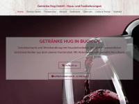 getraenke-hug.ch Webseite Vorschau