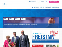 fdp-stansstad.ch Webseite Vorschau