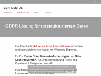 confidential.tech Webseite Vorschau