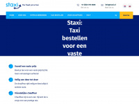 staxi.nl Webseite Vorschau
