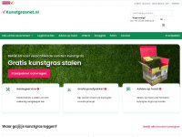 kunstgrasnet.nl Webseite Vorschau