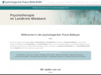 psychologische-praxis-baklayan.de Webseite Vorschau