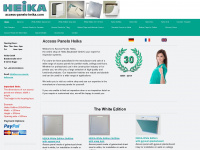 access-panels-heika.com Webseite Vorschau