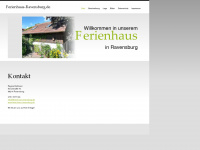 ferienhaus-ravensburg.de Webseite Vorschau