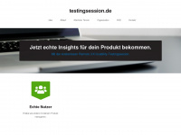 testingsession.de Webseite Vorschau