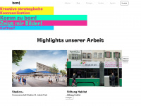 bombasel.ch Webseite Vorschau