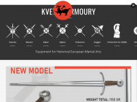 kvetun-armoury.com Webseite Vorschau