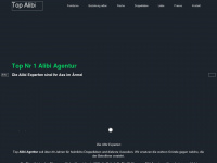 alibi-agentur.de Webseite Vorschau