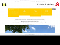 apotheke-schoemberg.de Webseite Vorschau