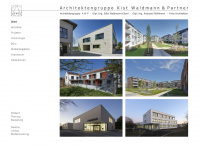 architektengruppe-kwp.de Webseite Vorschau