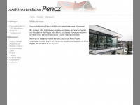 architekt-pencz.de Webseite Vorschau